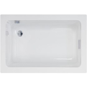 Resim Waterway Troy Oturmalı Mini Dikdörtgen Küvet 110x70 H:55 Gövde+metal Ayak+ön Panel+yan Panel 