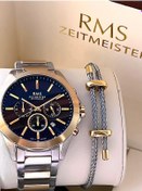 Resim Rms Romanson İç Fonksiyonları Aktif Özel Seri Kararmaz Renk Atmaz 5 Atm Erkek Kol Saati Ag1577.08 Gümüş - Sarı 