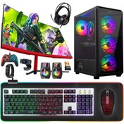 Resim Tx5016 AMD Ryzen 5 3600 23.6" 32 GB RAM 512 GB SSD GTX1050 Ti 4 GB Curved FreeDOS Masaüstü Oyun Bilgisayarı Turbox