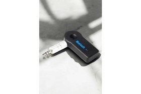 Resim Eco Lounge Kablosuz Bluetooth Aux Araç Kiti Siyah Hafıza Kartlı 