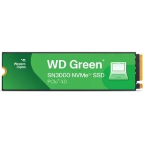 Resim Western Digital Green SN3000 NVMe 500 GB (5.000 MB/sn'ye kadar okuma 4.000 MB/sn'ye kadar yazma) - WDS500G4G0E 