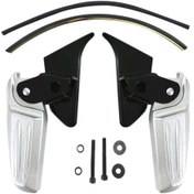 Resim Synodicmonth Piaggio Vespa Spring Primavera Lx Lxv 150 125 A İçin Motosiklet Katlanır Pedallar Motosiklet Modifiye Ayak Pedalları 