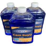 Resim Kraftvoll 3'LÜ KRAFTVOLL CAM SUYU (MAVİ) ANTİFRİZLİ -20 DERECE 1LT 