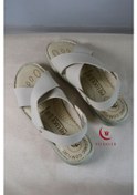 Resim Erkek Çapraz Model Yumuşak Taban Sandalet&terlik Hac, Umre Ve Günlük Kullanıma Uygun Bej 