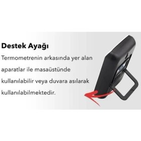 Resim Loyka ELITE-100 Ortam Sıcaklık ve Nem Ölçer Max Mın 