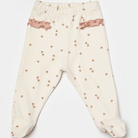 Resim Biorganic Sweet Lady Patikli Pantolon - Bej / 6-9 Ay 