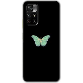 Resim Bera Aksesuar Poco M4 Pro 5g Kılıf Hd Desen Baskılı Arka Kapak - Butterfly Tree 