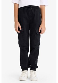 Resim Defacto Kargo Fit Beli Lastikli Jean Pantolon Erkek Çocuk G6164A826SP 