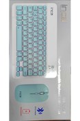 Resim Inca IBK-562Y Kablosuz Bluetooth Klavye Mouse Set 