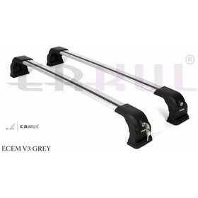 Resim Erkul Subaru Xv 2012-2023 Ecem V3 Gri Fıx Poınt Ara Atkı 