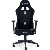 Resim Titanseat Beast Black Kumaş Oyuncu Koltuğu 