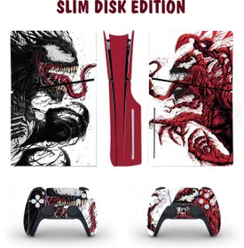 Resim KT Decor Zehirli Öfke Playstation 5 Full Sticker Kaplama Seti 