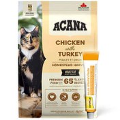 Resim Acana Homestead Harvest Yetişkin Kedi Maması 4,5 Kg + Gimcat 20 Gr Multivitamin Paste 