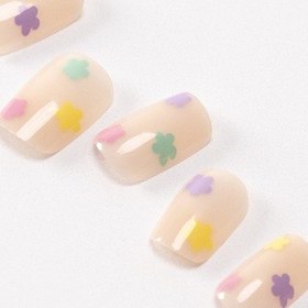 Resim Takma Tırnak Seti & Zararsız Yapıştırıcı Popbeauty10131 