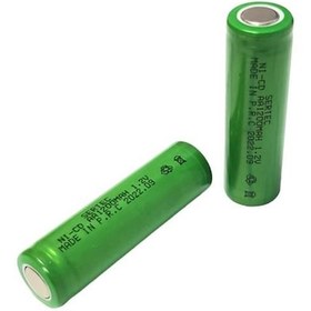 Resim Sertec 1.2Volt 1200mAh AA Ni-CD Şarjlı Kalem Pil Başlıksız 1 Adet 