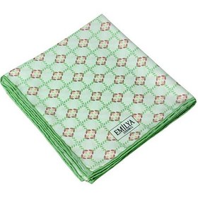 Resim Mim Eşarp Emilya Rayon Desenli Eşarp 90x90 Cm Beyaz - Haki 