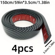 Resim Topshop1 Black 4 Adet Pvc Çamurluk Koruyucu - Dayanıklı Çizilmeye Dayanıklı Tüm Araç Modelleri İçin Uygun 