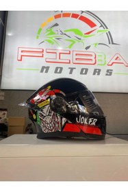 Resim Free M 965 Çene Açılır Vizörlü Kask Joker Renkli 