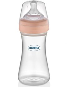 Resim Mooma Biberon 250 Ml 6-18 Ay Orta Akış - Pembe - Pembe / Standart 