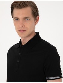 Resim Pierre Cardin Erkek Siyah Tişört 50302616-vr046 Siyah 