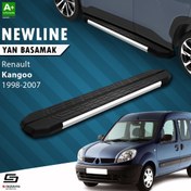 Resim S-Dizayn Renault Kangoo NewLine Krom Yan Basamak 183 Cm 1998-2007 A+ Kalite 