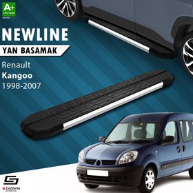Resim S-Dizayn Renault Kangoo NewLine Krom Yan Basamak 183 Cm 1998-2007 A+ Kalite 