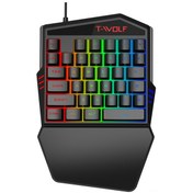 Resim Maiyame T-wolf T19 Usb 2.0 Oyun Klavyesi - 35 Tuş, 20 Milyon Tuş Ömrü, 1.5m Kablo, Çoklu Sistem Desteği Optik 