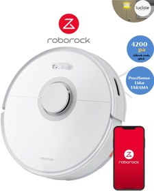 Resim Roborock 4200PA Basınçlı Mop ,6 saat şarj ,4 Ayrı Haritalama, Lidar Tarama Robot Süpürge 