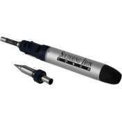 Resim Puthing 2'si 1 Arada 12ML Kalem Şekli Gaz Havya Takım Tabancası Havya Kafalı - Siyah (Yurt Dışından) 