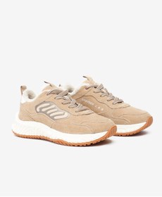 Resim Greyder LAB Kadın Bej Hakiki Deri Spor Ayakkabı 5K2CA45380 