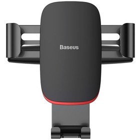 Resim Baseus Metal Age Gravity Araç İçi CD Girişli Telefon Tutucu Siyah 