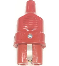 Resim Typ-dü-2-si Endüstriyel Düz Model Silikon Erkek Fiş 300 C Isıya Dayanıklı 16a 250v 