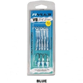 Resim Ryuji V8 8 CM 5.5 GR Mavi Silikon Yem 
