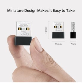 Resim Mercusys Ma14n Ax300 Nano Wireless Usb Adapter 