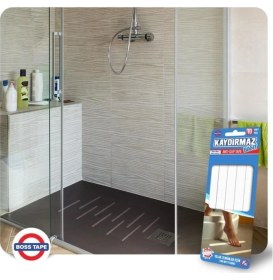 Resim Boss Tape Banyo Küvet Duşakabin Zemin Yer Kaydırmazlık Bandı 