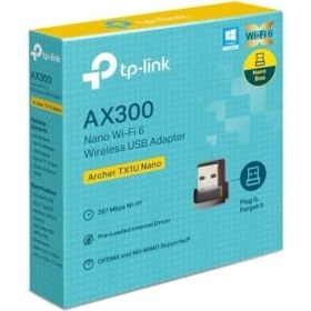 Resim Skygo Archer TX1U; AX300 Mbps, Tasarım, Tak ve Çalıştır, Linux ve Windows(11/10/7) Destekli, Wi-Fi 6 USB Adaptör 