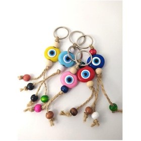 Resim Hdmarketim Nazar Boncuk Anahtarlık 5 Adet 