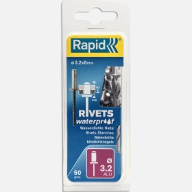 Resim Rapid Perçin 3,2x8 mm Su Geçirmez Matkap Ucu 50 Adet 