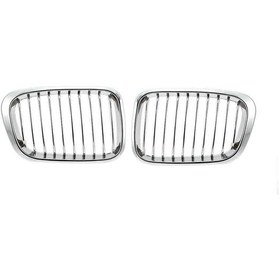 Resim Bmw E46 Sedan Makyajsız Kasa Krom Panjur Seti 1998-2001 51138208489/490 