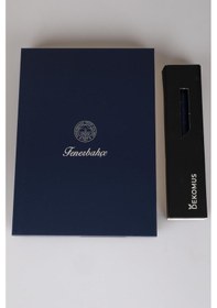 Resim Dekomus İle Lisanslı Fenerbahçe Özel Kutulu Deri Ajanda Ve Özel Kutulu Hybrıd Tükenmez Kalem Seti 