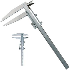 Resim Genel Markalar Nitools Mekanik Kumpas Uzun Çift Çene Ince Ayarlı 0,02-500 Mm / Çene 100x50 Mm 