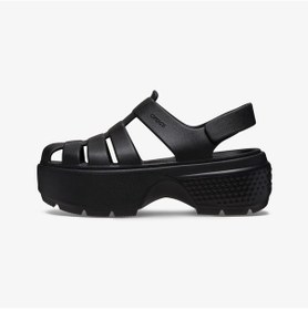 Resim Crocs Stomp Fisherman Kadın Siyah Sandalet 