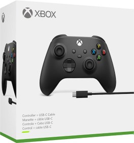 Resim Xbox One X - S Series 9.Nesil Controller Kablosuz Kol +Type-C Usb 