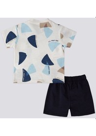Resim U.S. Polo Assn. U.s. Polo Assn Lisanslı Triangle Krem Erkek Bebek Takımı 5274-43282 Krem 