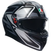 Resim Agv K3 Mplk Compound Kask Gri - Mat Siyah 
