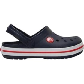 Resim Crocs Crocband Clog T 207005-485 Lacivert Erkek Çocuk Terlik Düz Topuk ve Dayanıklı Malzeme 