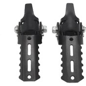 Resim Reedark Bmw R1250gs R1200gs İçin Katlanır Paslanmaz Çelik Ayak Dinlenme Pedalları - 22-25mm Uyumlu 