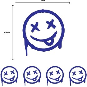 Resim x Emoji Sticker V1 5 Adet 