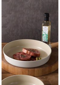 Resim Neoflam Fika Dikdörtgen Alüminyum Tava 30 Cm Bej Bej 