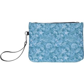 Resim Ocean Bloom Clutch / El Çantası Portföy Turkuaz 